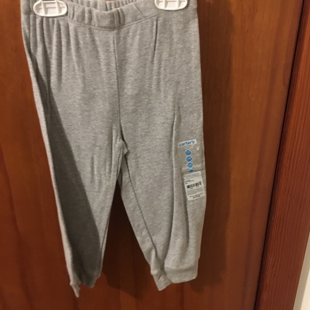 24 month Carter’s gray bottoms
